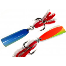 Jig Rig (Грушка- пуля) krāsots māneklis 10-16gr zils ar oranžu