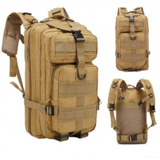 Militāra dizaina mugursoma Khaki 25L