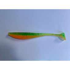 ZanderBaits silikona māneklis Zander Shaker FAT 5’ 12,5cm vai 6.2’ 16cm #6-Mad Carrot UV Active